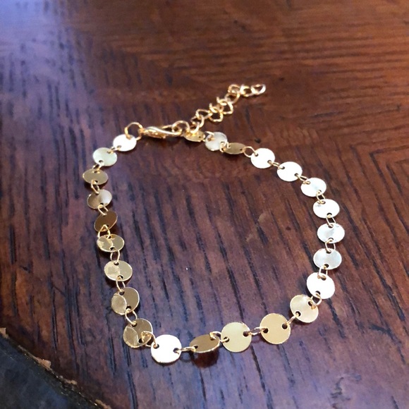 Gold Anklet - Picture 1 of 4